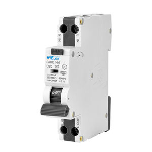 Автоматический выключатель RCBO (RCCB) 1P+N, 10А, 16А, 20А, 40А, 30Ам, тип B, с защитой от перегрузки по току, огнестойкий корпус PA66, сила разрыва 6кА - Product Image 3