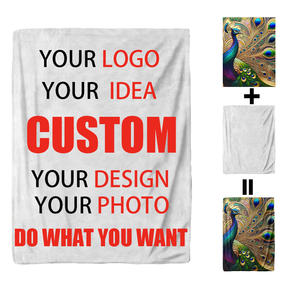 Mantas de lana de franela esponjosa, suaves y gruesas, cálidas, a granel, para invierno - Product Image 3