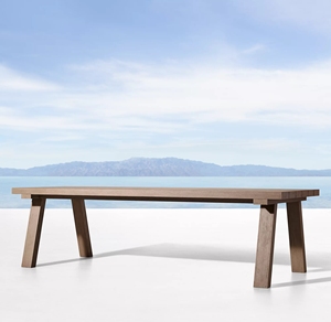 Meubles <span class=keywords><strong>de</strong></span> <span class=keywords><strong>jardin</strong></span> d'extérieur <span class=keywords><strong>de</strong></span> luxe pour restaurant <span class=keywords><strong>Ensemble</strong></span> <span class=keywords><strong>table</strong></span> <span class=keywords><strong>et</strong></span> chaises en bois <span class=keywords><strong>de</strong></span> teck imperméable pour <span class=keywords><strong>8</strong></span> à 12 <span class=keywords><strong>personnes</strong></span> - Product Image 6