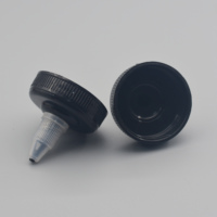38/400 38mm Sauce en plastique Ketchup Twist Off Top Pointed Cap Long Buse Ribbed Fermeture Vis Couvercle facile à ouvrir pour bouteille à presser