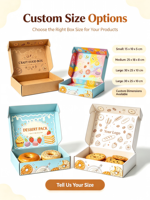 Emballages cadeaux pour beignets en carton ondulé avec logo personnalisé en relief, fermeture magnétique, vente en gros, recyclables, pour chocolat et beignets