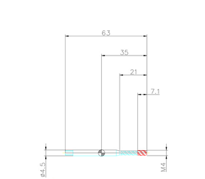 HSS Máy tap luồng vòi với màu xanh-ring xoắn ố<span class=keywords><strong>c</strong></span> sáo khoan bit - Product Image 4