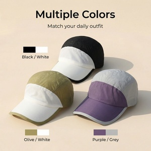 Gorra de Béisbol Deportiva de 6 Paneles, Ajustable, Transpirable, de Secado Rápido, Impermeable, <span class=keywords><strong>para</strong></span> Verano, <span class=keywords><strong>para</strong></span> Correr, Escalar, Hacer Senderismo y <span class=keywords><strong>Trekking</strong></span> - Product Image 4