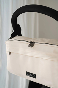 Portable doux Buggy stockage poussette organisateur Nappy Caddy fronde bandoulière sac à langer gonflé bébé poussette sac avec <span class=keywords><strong>porte</strong></span>-bouteille - Product Image 3
