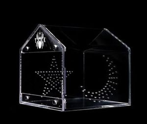 Transparante Terrariumtank Magnetische Acryl Reptiel Luifel Min Kooi - Product Image 2