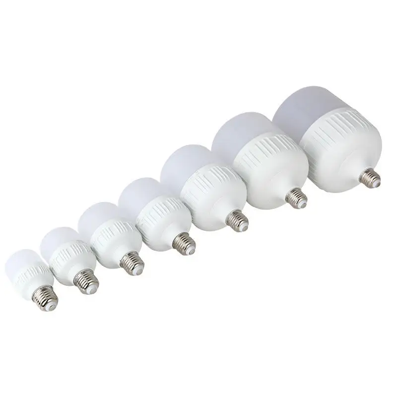 卸売照明5w 10w 15w 20w 30w 40w LED電球3000k 4000k 6000k LEDヘッドライト電球PIRプラスチックコーティングアルミニウムLED電球