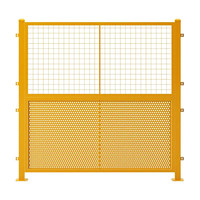 Filet d'isolation d'atelier galvanisé mobile, clôture de protection en treillis perforé pour entrepôt, barrière de sécurité, cloison