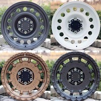 Jantes forgées vintage 17X8.5J 6x139.7 compatibles avec D-max Cruiser FJ Ranger, améliorées et remplaçables par Pajero Jinchang