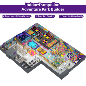 เบตตาเพลย์ 5055 ตร.ม. คอมเพล็กซ์กีฬาในร่มอเนกประสงค์ระดับพรีเมียม โซลูชั่นการเล่นแบบกำหนดเองพร้อมโซนผจญภัยแทรมโพลีน - Product Image 4