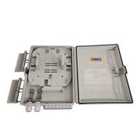 Boîtier de terminaison extérieur FTTH 16 cœurs avec splitter LGX, NAP, ODP, CTO, FAT – Boîtier de distribution de fibre optique