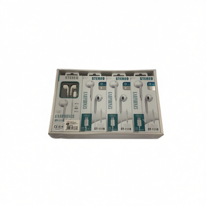 Stereo Earphones With Microphone ST-1118 12U Auricular 12 Pcs - Product Image 1