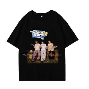 KPOP防弾少年団半袖TシャツコットンラウンドネックドロップショルダーTシャツARE YOU SURE JIMIN TAEHYUNG JUNGKOOK Tシャツ - Product Image 3