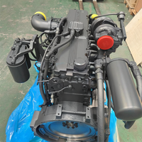 Motor Diésel 6D114 Original Nuevo para Excavadora, Motor con Inyector Directo 6D114-3 para Cummins