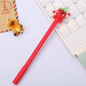 Groothandel Creatieve Groente-vormige Gelpennen voor Studenten, Schattige Cartoon Schoolspullen, Blauw Roze voor Kantoorbenodigdheden - Product Image 5