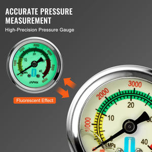 High-Pressure 300bar/30mpa 4500psi 3 Stage PCP Pump for Car Bicycle Hunting <b>Diving</b> Vehicle Tool with HPA <b>Tank</b> Inflator - Product Image 5