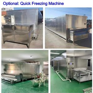Machine automatique industrielle de fabrication de boulettes de viande pour la cuisson à la vapeur Boule de poisson Machine de refroidissement par ébullition Ligne de production - Product Image 6