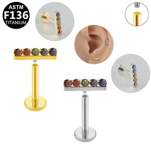 <span class=keywords><strong>Piercing</strong></span> Labret <span class=keywords><strong>de</strong></span> <span class=keywords><strong>Titanio</strong></span> G23 <span class=keywords><strong>de</strong></span> Alta Calidad con Ópalo Auténtico y Rosca Interna, <span class=keywords><strong>Piercing</strong></span> para Oreja <span class=keywords><strong>de</strong></span> <span class=keywords><strong>Titanio</strong></span> <span class=keywords><strong>Puro</strong></span> con Rosca Interna - Product Image 2