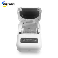 Imprimante thermique portable sans fil pour étiquettes de 58 mm Mini Pos, imprimante d'étiquettes de codes-barres de 2 pouces, imprimante d'étiquettes thermique portable Bluetooth
