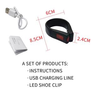 <span class=keywords><strong>Led</strong></span> Tin Nhắn Giày Giày Giày An Toàn Clip Sáng Nhấp Nháy Ánh Sáng Cho Thể Thao Ngoài Trời Ban Đêm RUNNERS Chạy Bộ Đi Xe Đạp Trẻ Em - Product Image 6