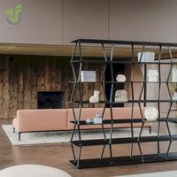 IULTRA séparateur de bibliothèque ouvert en métal de style moderne de taille personnalisée pour l'école de bureau à domicile
