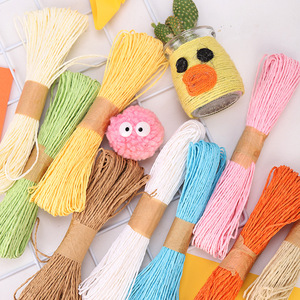 30M Thân Thiện Với Môi Craft Raffia Dây Sọc Giấy Chuỗi Dây Giấy Twine Giấy Raffia Dây Quà Tặng - Product Image 3