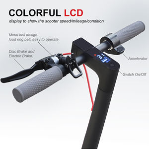 Pour <span class=keywords><strong>Scooter</strong></span> électrique <span class=keywords><strong>AOVOPRO</strong></span> 350W pour adultes double Suspension avec clignotants Design pliable EU/UK Stock alliage d'aluminium - Product Image 4