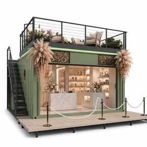 Quiosco de Venta al por Menor en Contenedor Desplegable Elegante de 20 pies, Stand de Exhibición Móvil Modular, Tienda Prefabricada en Contenedor para Marcas de Belleza y Estilo de Vida - Product Image 5