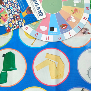 Jeu de société éducatif personnalisé pour enfants, jouet <span class=keywords><strong>interactif</strong></span> d'apprentissage imprimé sur mesure, ensemble d'activités de développement cognitif - Product Image 2
