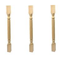 Balustrades d'intérieur de luxe en bois massif classique, design d'intérieur, greniers, escaliers, balustrades en bois, prix