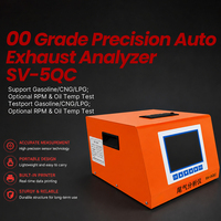 Analizador Digital de Emisiones de Escape Automotrices con Interfaz RS232, Máquina de Prueba de 5 Gases para Estaciones de Inspección, Analizador de 5 Gases