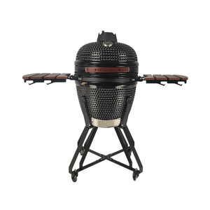 Kimstone Grill d'extérieur 21 pouces Barbecue Grill Kamado Four à fumée Four à braiser <span class=keywords><strong>Pizza</strong></span> Four à charbon de bois en céramique - Product Image 1
