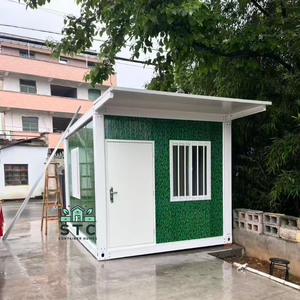 บ้านคอนเทนเนอร์แบบพกพาขนาด 20 ฟุต ระบายอากาศได้ดี ดีไซน์สไตล์โมเดิร์นยุคกลาง เหมาะสำหรับใช้เป็นสำนักงาน โกดังสินค้า หรือห้องนอน - Product Image 2