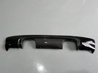 Diffuseur de pare-chocs arrière en fibre de carbone pour BMW E46 M3 1998-2004, style CSL, état neuf, kit carrosserie avec découpes pour l'échappement