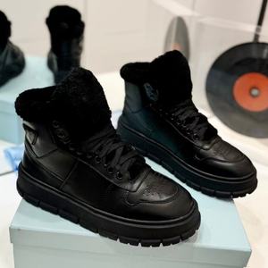 High Quality Luxury Designer Winter <b>White</b> Women's <b>Ankle</b> <b>Boots</b> Thermal Leather Anti-Slip Fashion Trending Hiking Snow <b>Boots</b> - Product Image 6