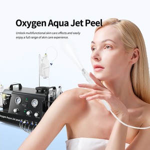 High Pressure Ultrasonic Hydrodermabrasion Facial Machine Acrylic Hydra Oxygen Jet Peel Microdermabrasion <b>UK</b> <b>Plug</b> Hydrating - Product Image 5