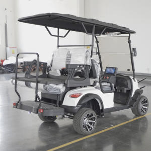 Vente à chaud de voiturette de golf électrique 8 places de haute qualité 8 passagers Club Car avec batterie 48v pas cher touristique <span class=keywords><strong>Ecco</strong></span> Buggy - Product Image 4
