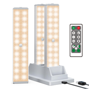 Wireless Under Cabinet Lighting with Charging Station, Rechargeable LED Motion Sensor <b>Light</b>, Dimmable Closet <b>Light</b> for Pantry - Product Image 6