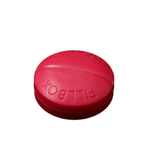 Mini 4 Compartment Pill Box Colorful Portable Medicine Organizer With Dividers For Daily Use - Product Image 5