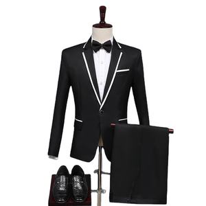 Le nouveau maître de cérémonie de la performance de la robe de mariage pour hommes a présidé la robe Slim Suit Chorus Performance - Product Image 1