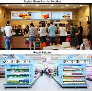 Siêu rộng kéo dài thanh Màn hình LCD kỹ thuật số biển <span class=keywords><strong>Android</strong></span> Mạng quảng cáo hiển thị cho kệ - Product Image 5