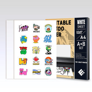 Printbare tattoo-vellen voor laserprinter, huidvriendelijk, tijdelijke body art, DIY creatief transferpapier voor evenementen en feesten - Product Image 6