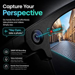 Gafas Inteligentes con IA, Chat GPT, Cámara Meta, Traducción y Asistente, Grabación de Video de 32 GB - Product Image 3