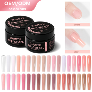Gel UV per Estensione Unghie Colori Nude, Gel Duro Senza HEMA e TPO, Senza Calore, Soak-Off, Gel Builder per Fornitori all'Ingrosso - Product Image 1