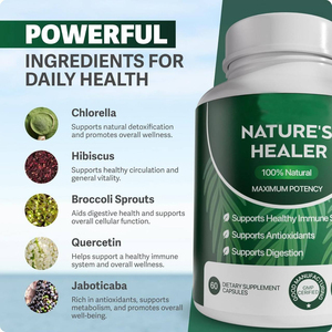 Cross-Border Health Supplements Mercado Libre Hot-Selling Pure Moringa Capsules Adult Immune Support 60 Capsules In-Stock - Product Image 4