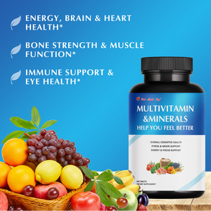 Tabletas de Complejo Vitamínico Esencial Diario - Salud de la <span class=keywords><strong>Piel</strong></span> y Defensa Antioxidante, Suministro a Granel Sin OMG - Product Image 5