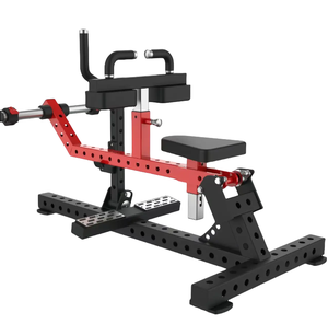 Équipement de gymnastique commerciale veau Super Horizontal soulever jambe <span class=keywords><strong>presse</strong></span> Machine plaque chargée veau assis - Product Image 1