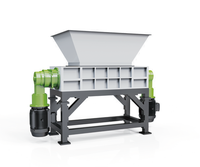 JWELL DYTSS Series Unidad trituradora de dos ejes Máquina trituradora de plástico con caja de cambios y componentes de núcleo de bomba Proveedor directo
