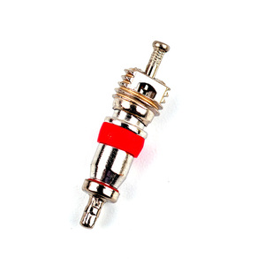 American Style Valve Core Stainless Steel Tubeless For Car Motorcycle <b>Bicycle</b> Tire Replacement Repair - Product Image 1