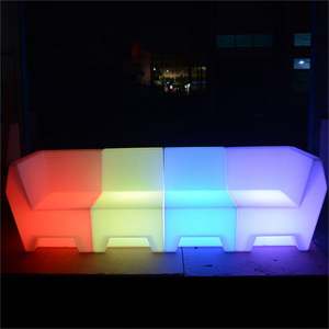 Bon marché boîte de nuit moderne ktv restaurant <span class=keywords><strong>bar</strong></span> led fauteuil lumineux éclairer canapé simple - Product Image 3