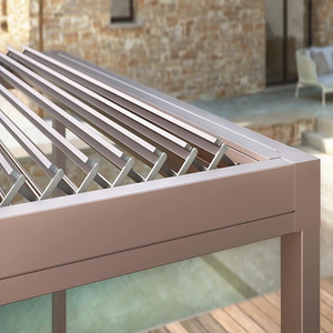<span class=keywords><strong>Pergola</strong></span> motorisée automatique personnalisée <span class=keywords><strong>Pergola</strong></span> d'extérieur à persiennes en <span class=keywords><strong>aluminium</strong></span> - Product Image 4